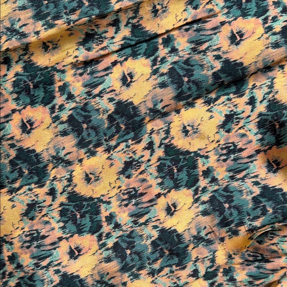 Ulla Johnson Floral Wide Leg Pants - Yellow and Green - Picture 3 of 3